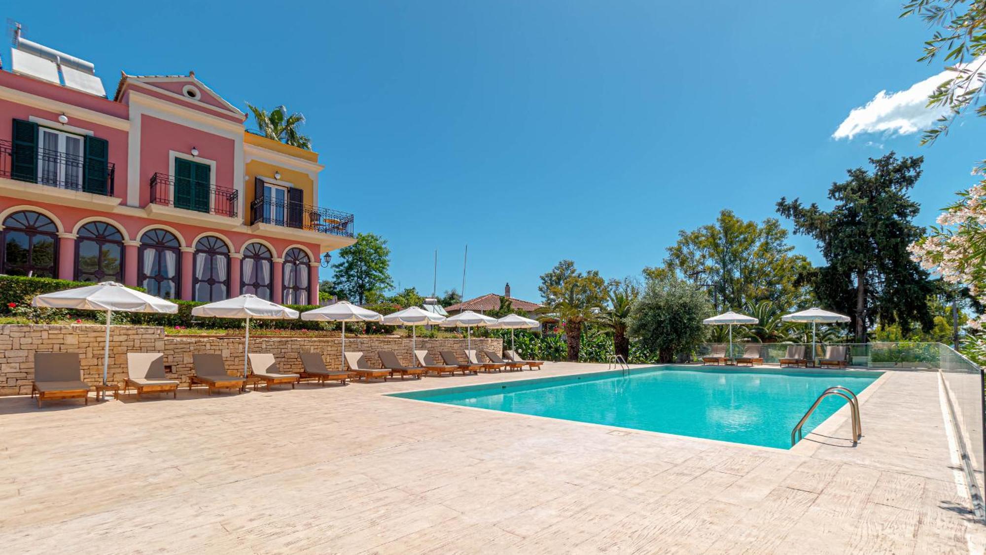 Hotel Ionian Arches Gouvia Exterior foto
