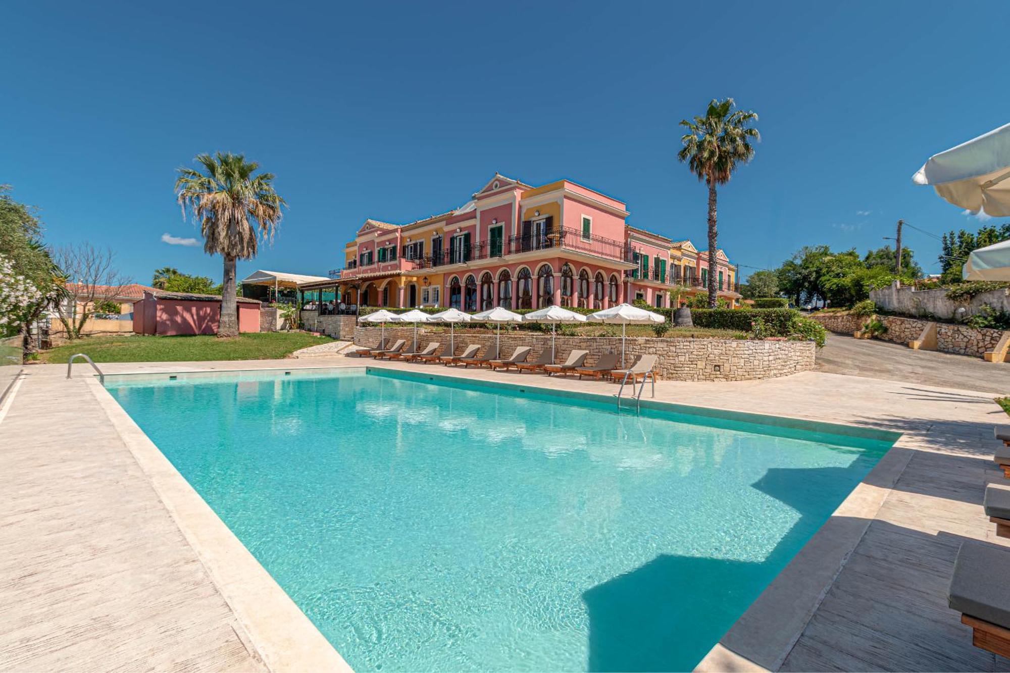 Hotel Ionian Arches Gouvia Exterior foto